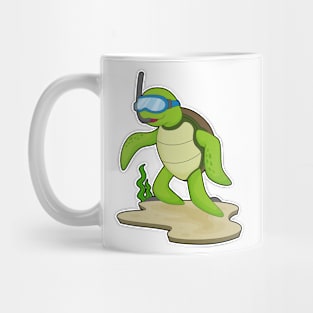Turtle Diver Snorkel Mug